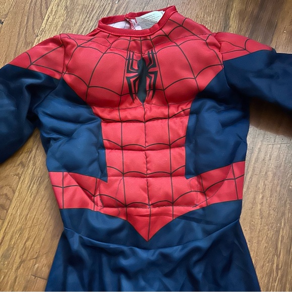 Muscle Spider Man jumpsuit costume (no mask) toddler 1-2y - Picture 3 of 6
